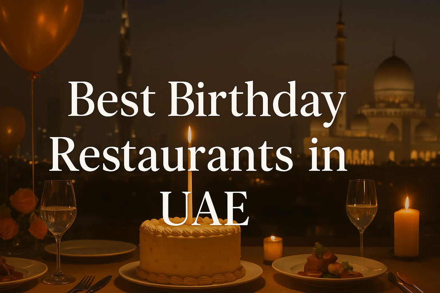 Best Birthday Restaurants in UAE