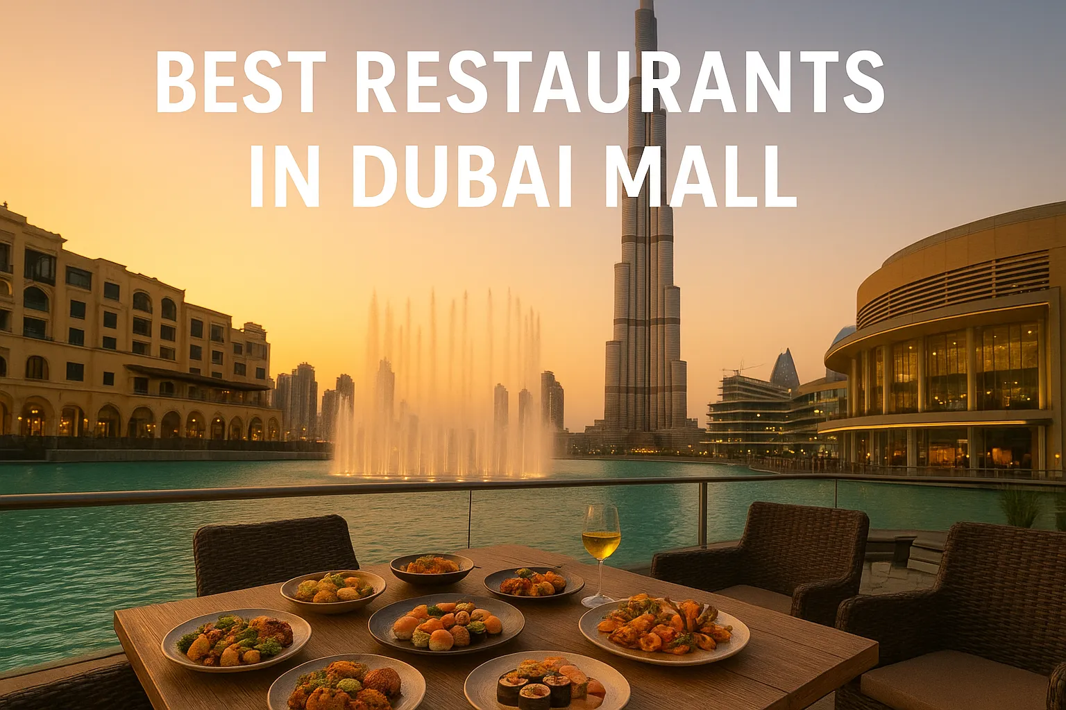 Best restaurants in dubai mall