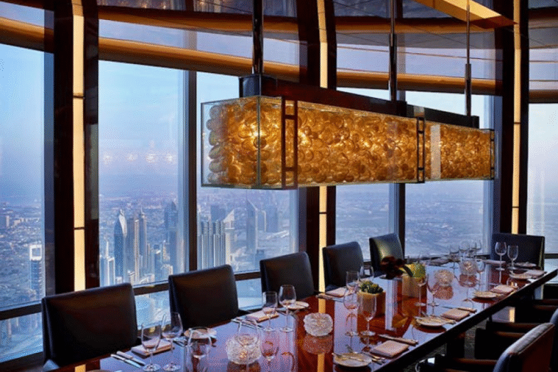 Best dining experiences at atmosphere burj khalifa, dubai