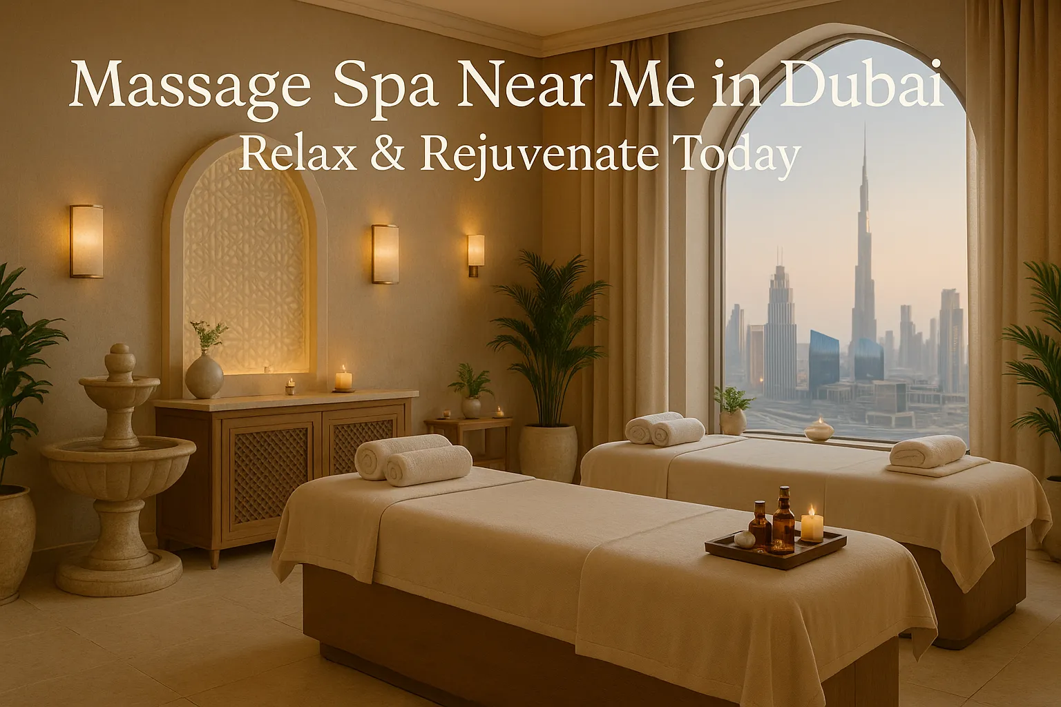 Massage spa near me in dubai – relax & rejuvenate today