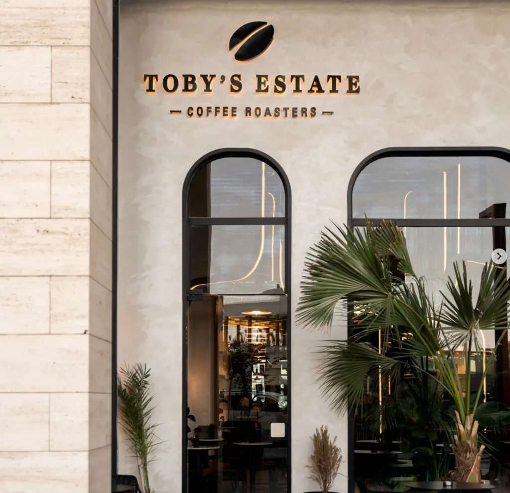 Toby’s estate — villa coffee with aussie roots
