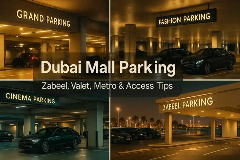 Dubai Mall Parking – Zabeel, Valet, Metro & Access Tips