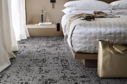 Anti slip bedroom carpet for added safety and comfort