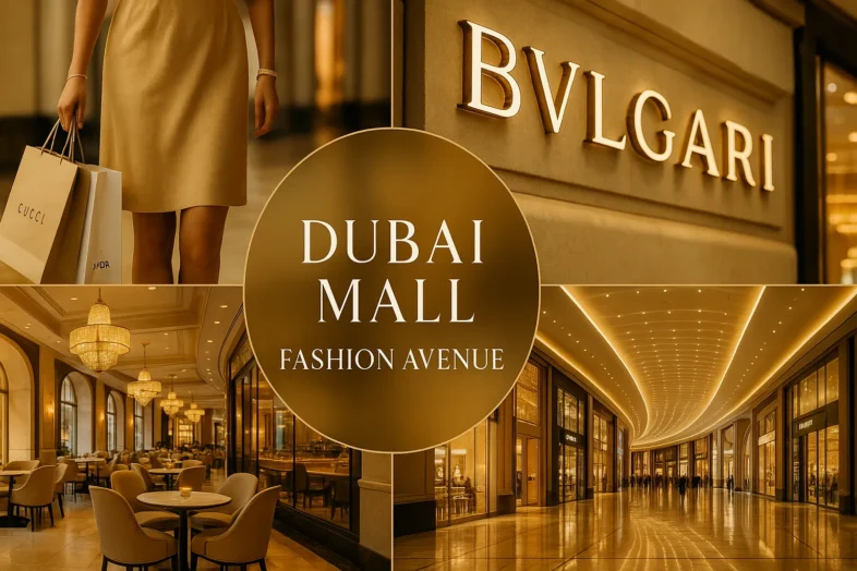 Dubai mall fashion avenue