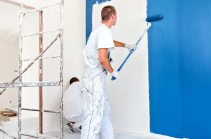 Villa home painting services dubai house repaint wall painters interior exterior painting expert