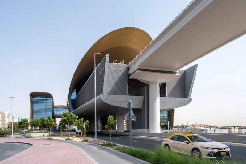 Al Furjan Metro Station Red Line