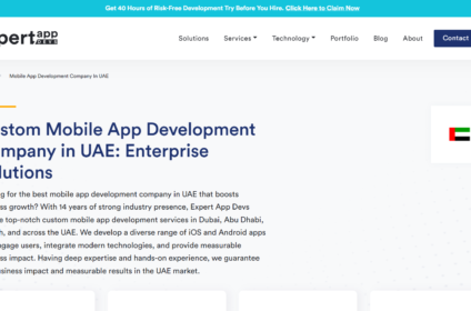 Custom Mobile App Development Company Dubai UAE