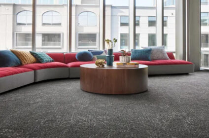 Durable customized carpet for high traffic areas