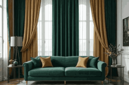 Home soundproof curtains Dubai