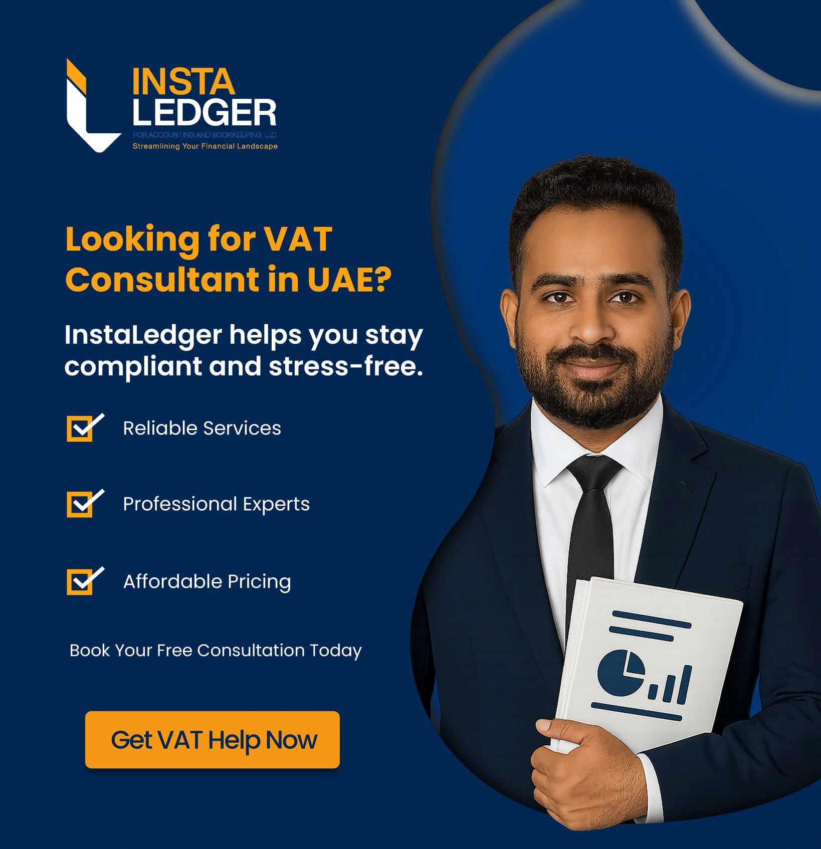 Instaledger vat poster