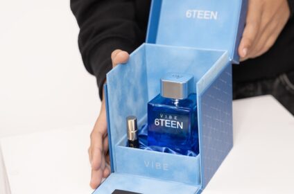 6teen Vibe perfume box