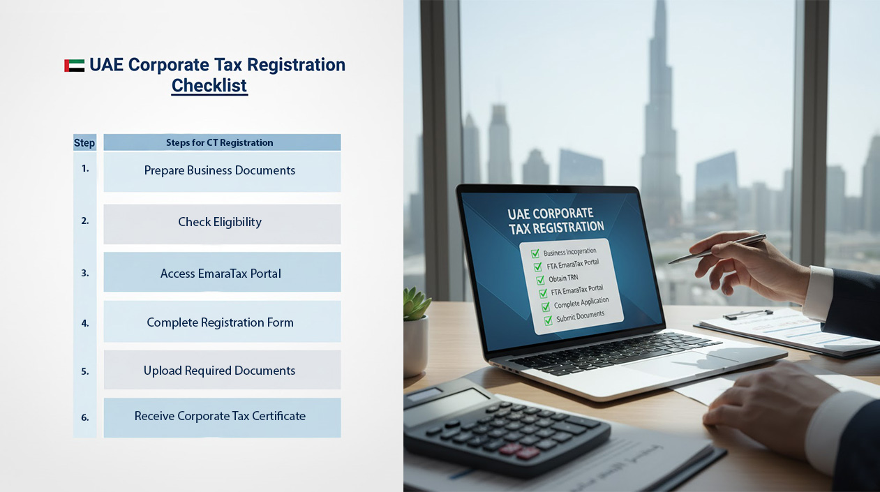 Corporate tax registration