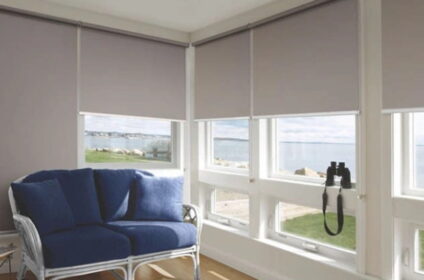Roller window blinds