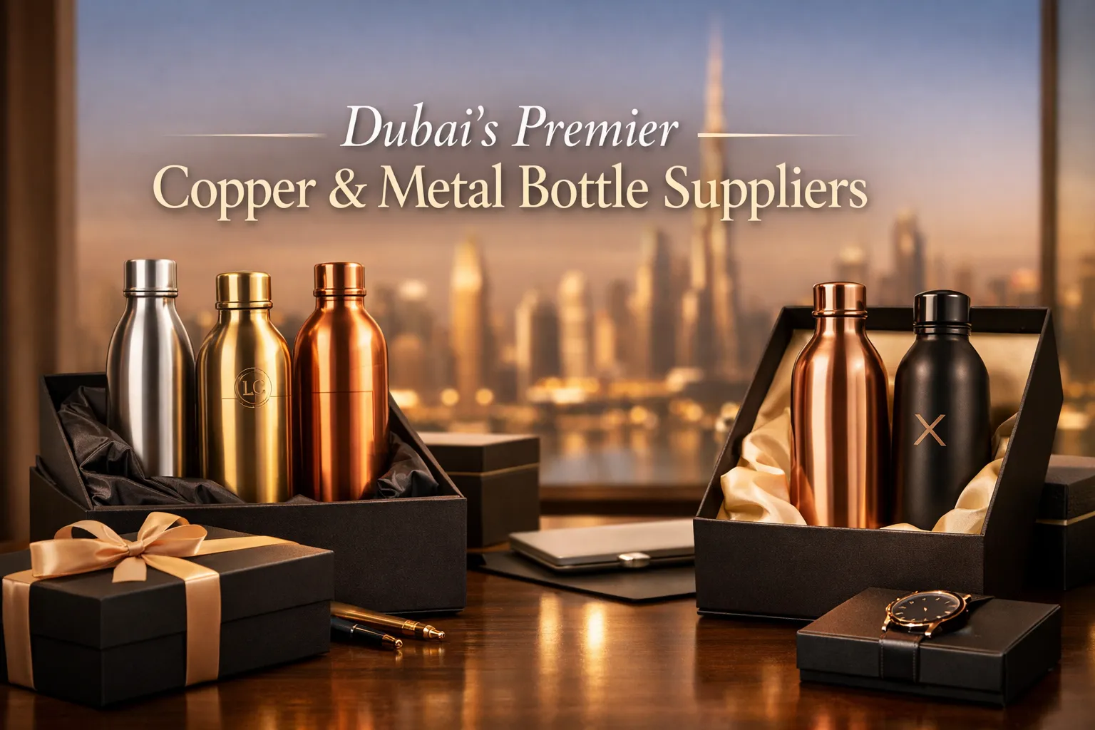 Dubai’s Premier Copper & Metal Bottle Suppliers for Corporate and Retail Gifting