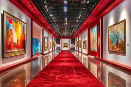 Exhibition floor carpet supplier in UAE