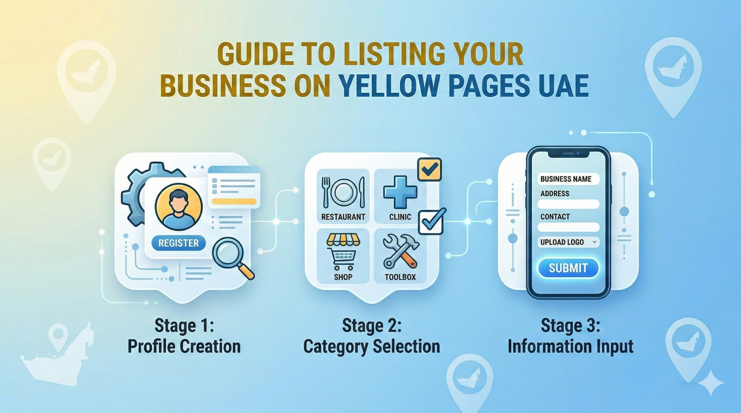 Guide to Listing Your Business on Yellow Pages UAE"