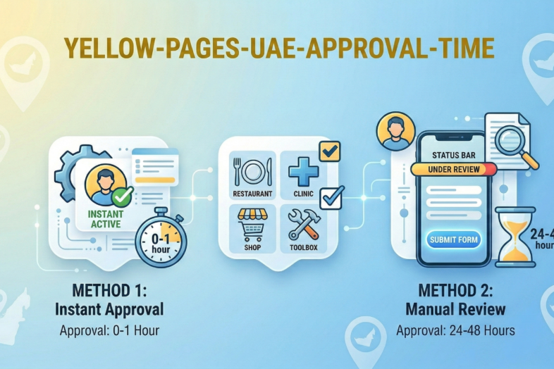 How Long Does It Take for My Listing to Be Approved on Yellow Pages UAE? Instant Approval vs Manual Review