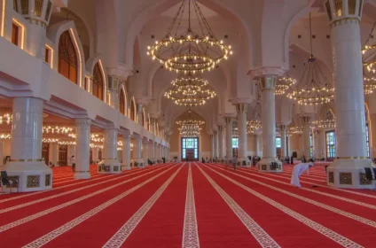 Mosque Carpet Completed Project in Dubai Marina