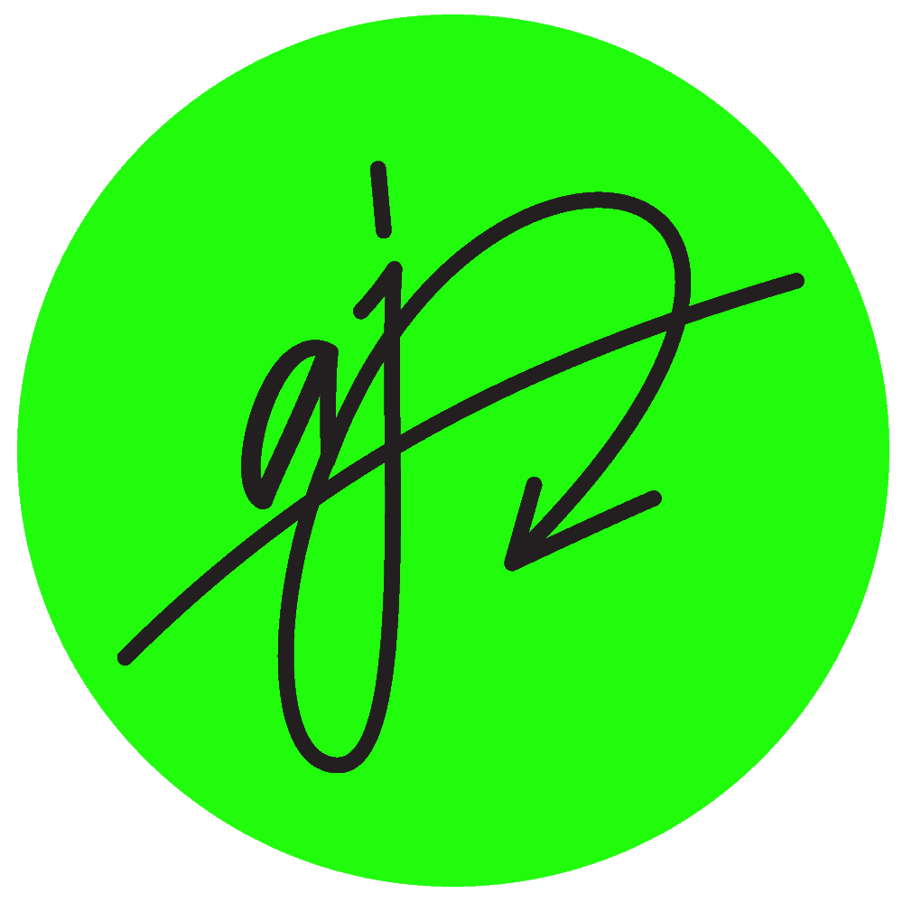 Aj logo green