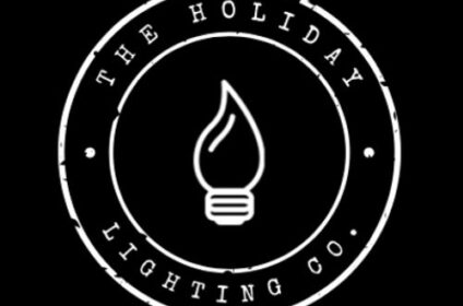 Holiday lighting company logo