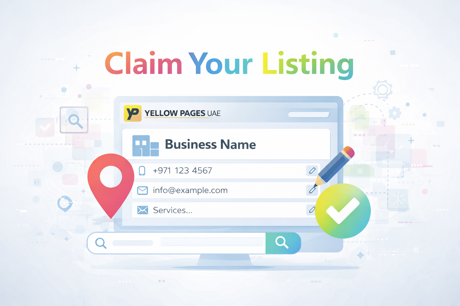 How Can I Claim an Existing Business Listing on Yellow Pages UAE?