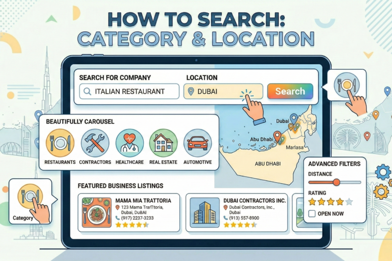 Does Yellow Pages UAE Offer Advertising or Featured Listing Options?