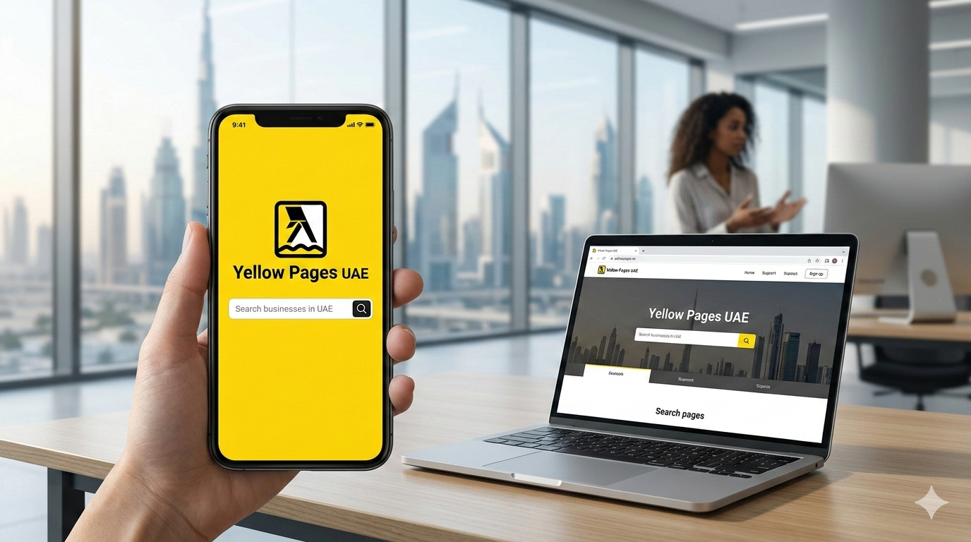 How Can I Contact Yellow Pages UAE Support?