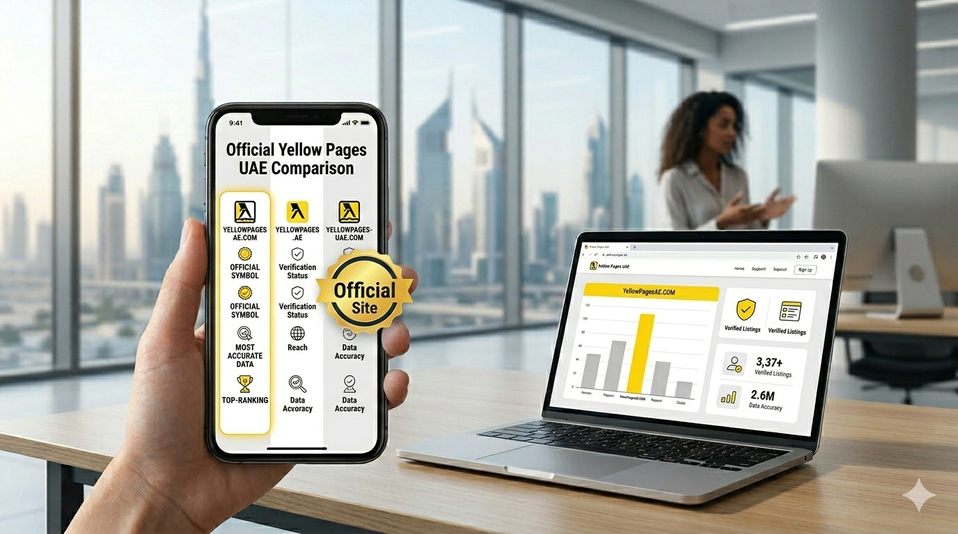 Official Yellow Pages Website in UAE