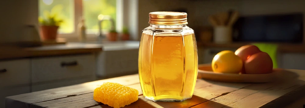Honey Glass Jars
