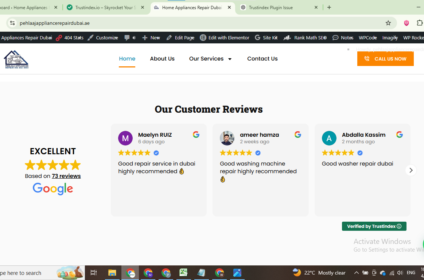 washing machine repair Dubai