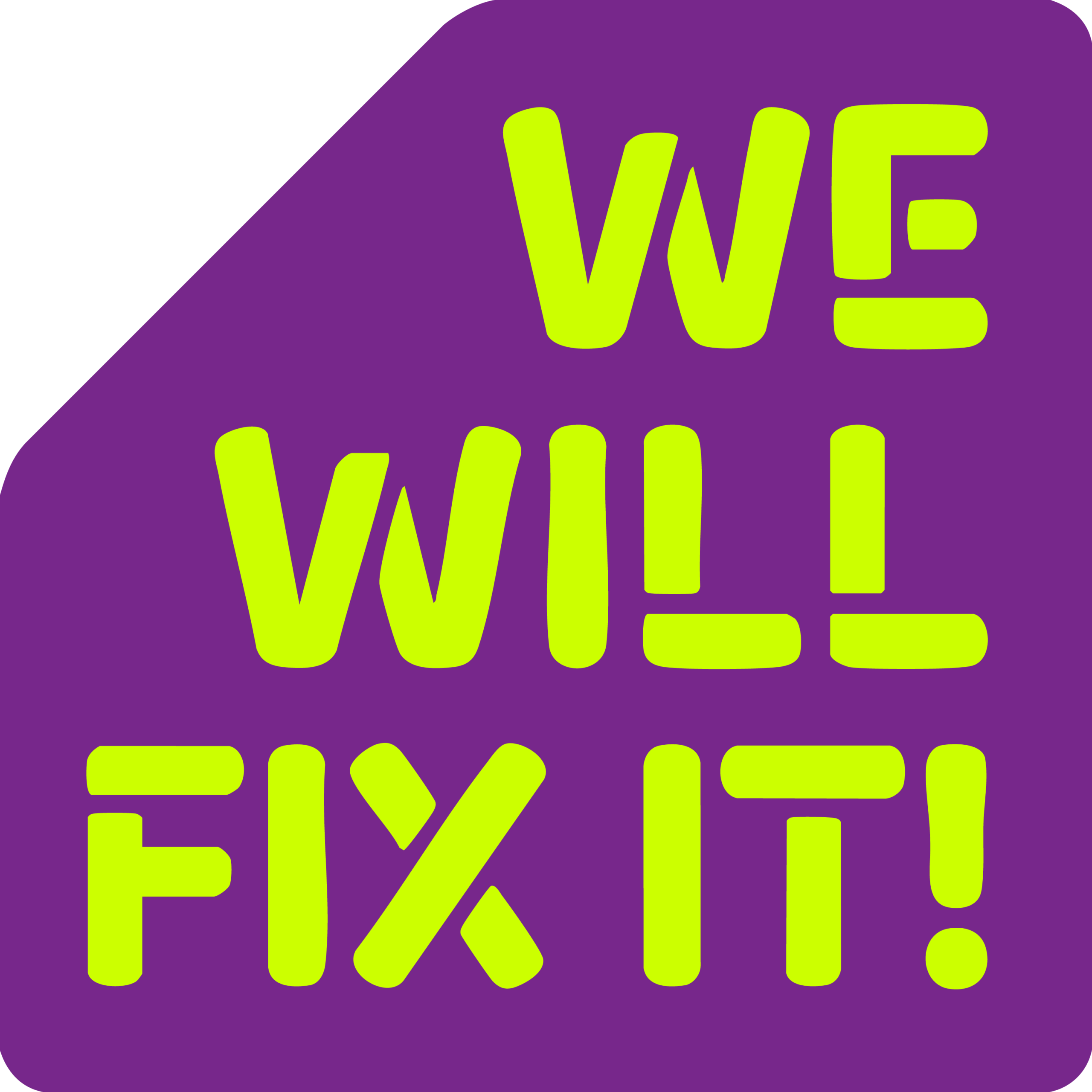 WWFI Full Logo Purple Neon Yellow Text
