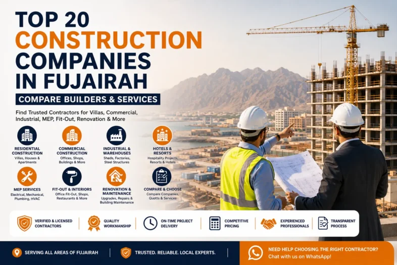 Top 20 Construction Companies in Fujairah | Compare Builders & Services
