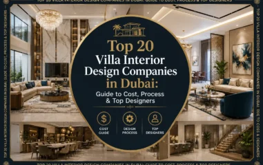 Top 20 Villa Interior Design Companies in Dubai