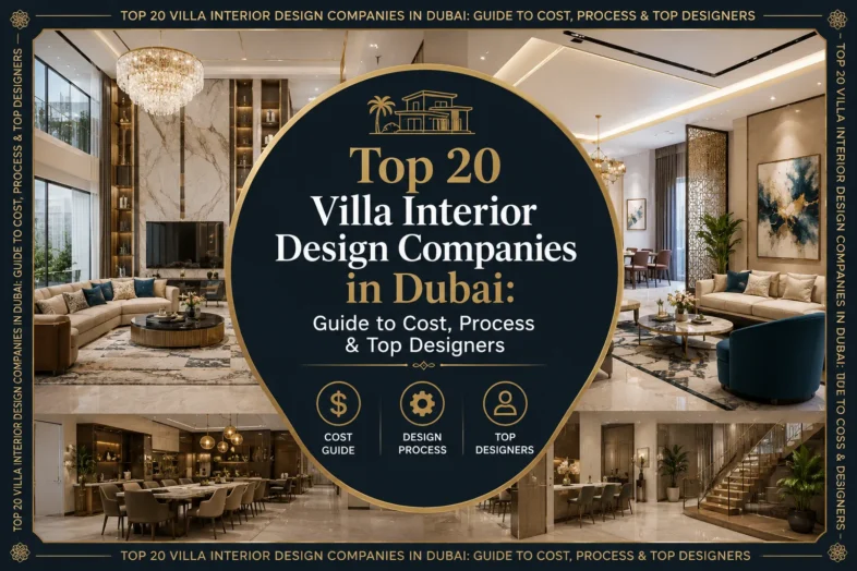 Top 20 Villa Interior Design Companies in Dubai