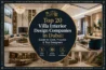 Top 20 Villa Interior Design Companies in Dubai