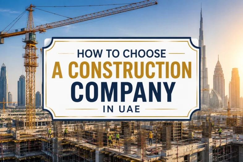 How to Choose a Construction Company in UAE